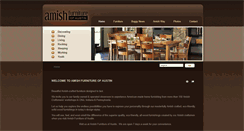 Desktop Screenshot of amishfurnitureofaustin.com