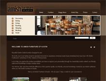 Tablet Screenshot of amishfurnitureofaustin.com